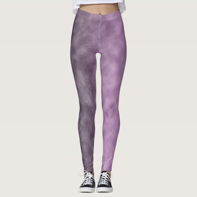 Fliederasche Leggings (Vorderseite)