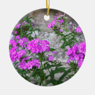 Fliederblumen-Verzierung Keramik Ornament