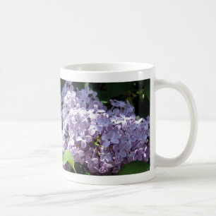 Fliedern in voller Blüte Tasse