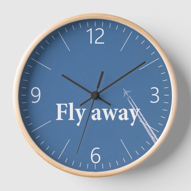Flieg davon uhr (Vorderseite)