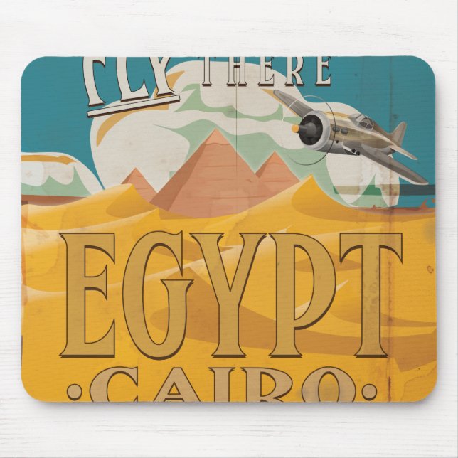 Flieg dorthin - Ägypten Mousepad (Vorne)