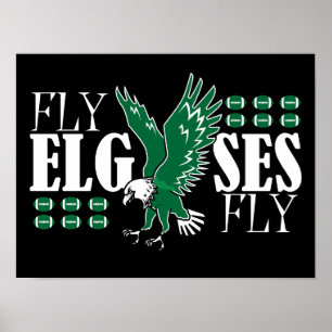 Flieg Elgses Flieg Lustiges Rechtschreibungs-Meme Poster