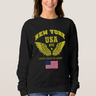 Flieg mich nach New York City Grafikdesign Cool Ne Sweatshirt