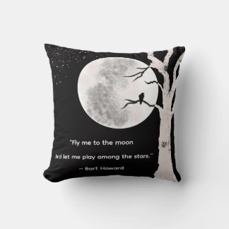 Flieg mich zum Mond Kissen