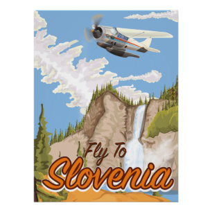 Flieg nach Slowenien Poster