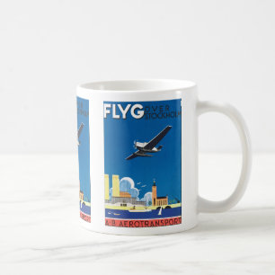 Flieg Über Stockholm Tasse