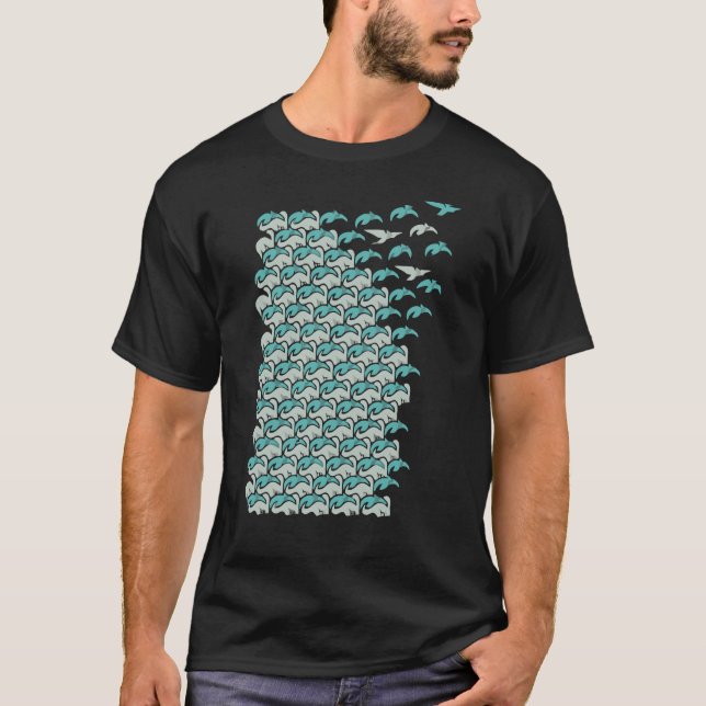 Flieg weg T-Shirt (Vorderseite)