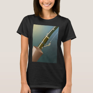 Fliege auf der Rute T-Shirt