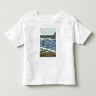 Fliege FishermanArizona Kleinkind T-shirt
