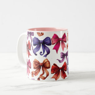 Fliege für Traum-Zweifarben-Tasse Zweifarbige Tasse