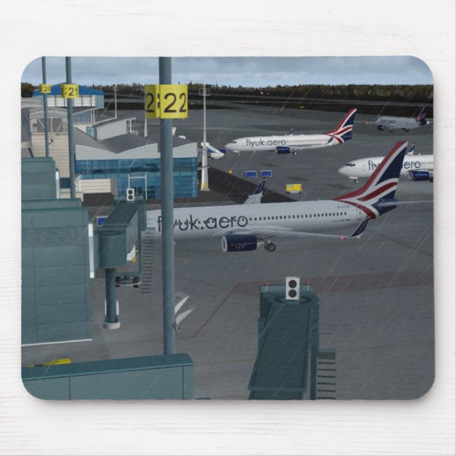 Fliege Großbritannien Mousemat Mousepad (Vorne)