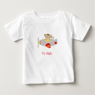 Fliege Hoher Affe Baby T-shirt
