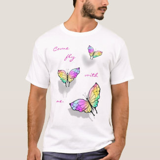 Fliege mit mir T-Shirt