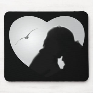 Fliege weg mit mir mousepad