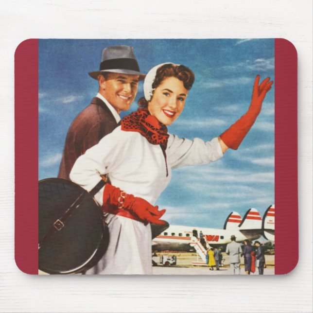 Fliege weg! mousepad (Vorne)
