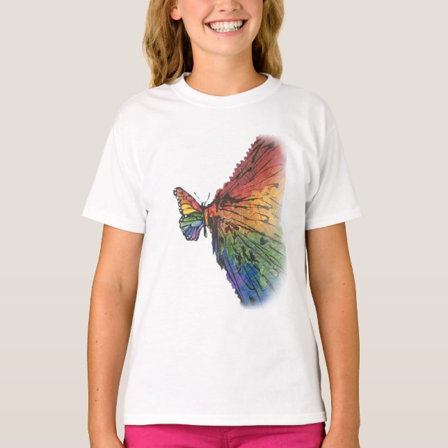 Fliege weg T-Shirt (Vorderseite)