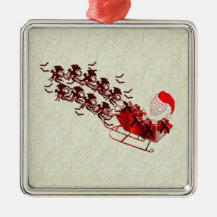 Fliegen-Affe Sankt Ornament Aus Metall