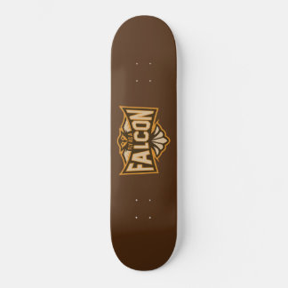 Fliegen als Falken-Sepia Skateboard