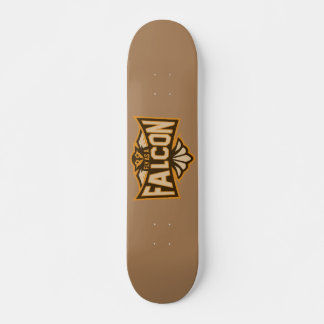 Fliegen als Falken-Sepia Skateboard