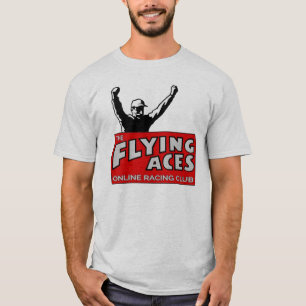 Fliegen-As-Grau-T - Shirt