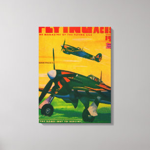 Fliegen-As-Titelseite3 Leinwanddruck