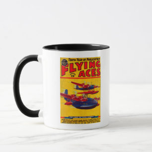 Fliegen-As-Titelseite Tasse