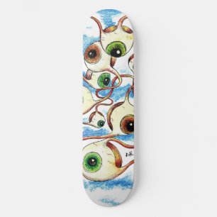 Fliegen-Augen Skateboard