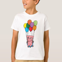Fliegen-Ballon-Schwein