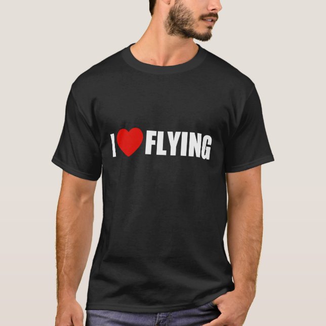 Fliegen des Herzens I T-Shirt (Vorderseite)
