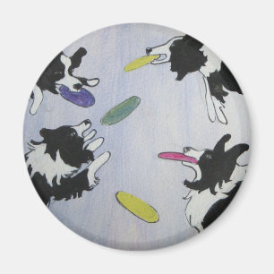 Fliegen-Disc-Hunde Magnet