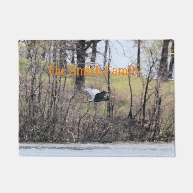 Fliegen durch fußmatte (Vorderseite)