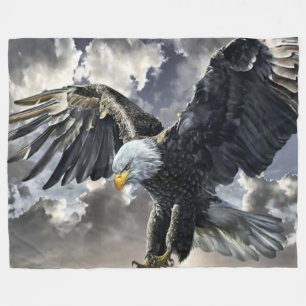 FLIEGEN EAGLE FLEECEDECKE
