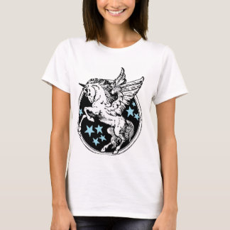Fliegen-Einhorn-Pegasus-T-Shirt T-Shirt