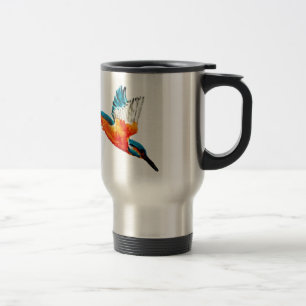 Fliegen-Eisvogel Reisebecher