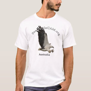 Fliegen erwachsener Meer-Eagle T - Shirt