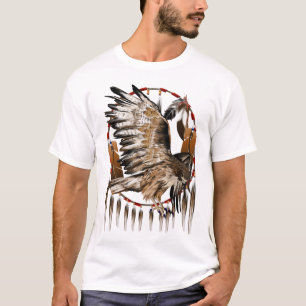 Fliegen-Falke Dreamcatcher Shirt
