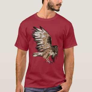 Fliegen-Falke-Shirt T-Shirt
