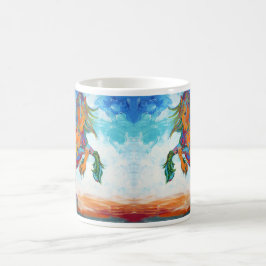 Fliegen-Farben Tasse