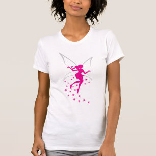 Fliegen-Fee-Silhouette T-Shirt