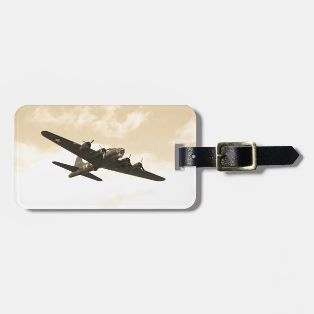 Fliegen-Festung im Flug Gepäckanhänger (Vorderseite horizontal)