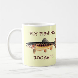 FLIEGEN-FISCHEN-FELSEN TASSE