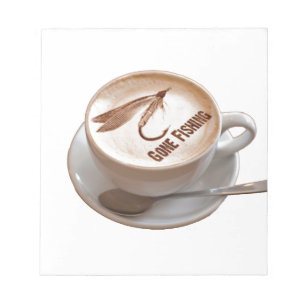 Fliegen-Fischen-Geschenke Notizblock