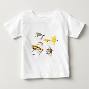 Fliegen-Fischen-Köder Baby T-shirt
