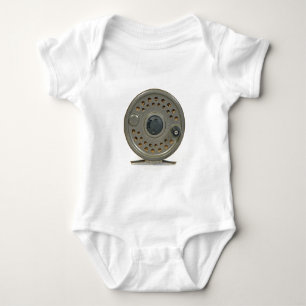Fliegen-Fischen-Spule Baby Strampler