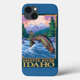 Fliegen-Fischen-Szene - Payette Fluss, Idaho Case-Mate iPhone Hülle