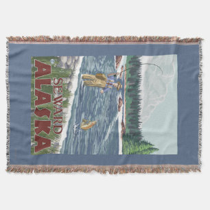 Fliegen-Fischer - Seward, Alaska Decke