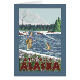 Fliegen-Fischer - Wrangell, Alaska