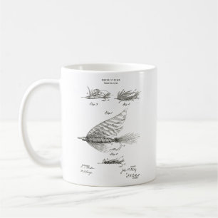 Fliegen-Fischereiausrüstung coffe Tasse Geschenk