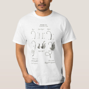 Fliegen-Fischereiausrüstungs-T-Shirt Geschenk für T-Shirt