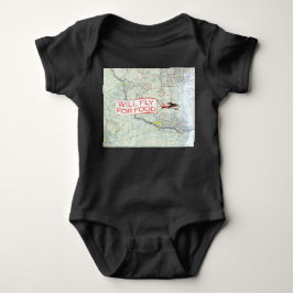 Fliegen für Baby Bodysuit Strampler